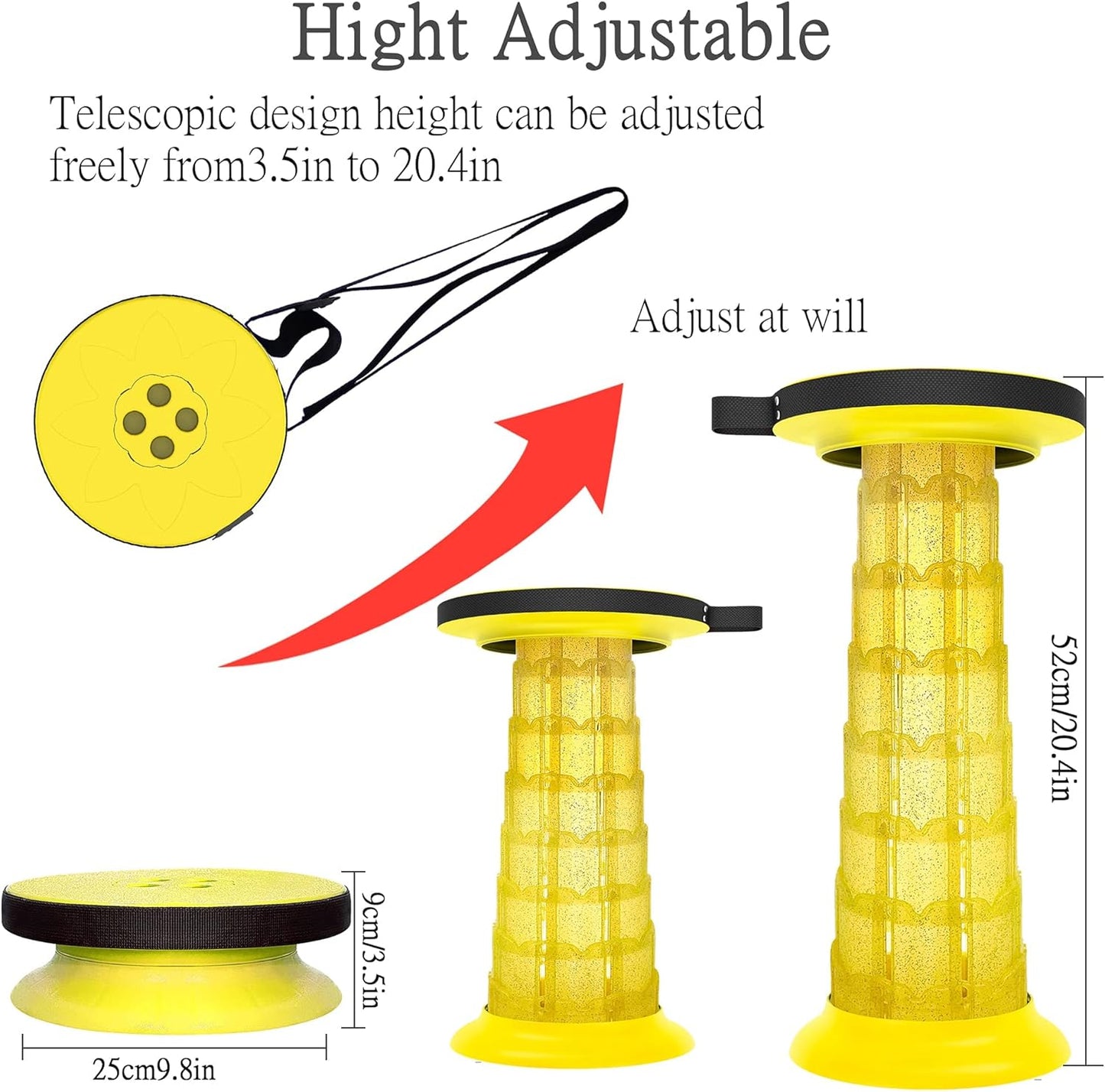 Skorter | Folding Stool Adjustable Height – SitMate