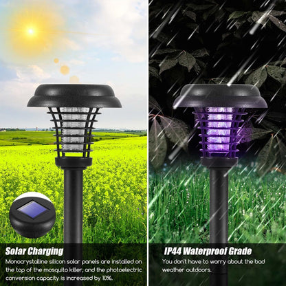 Skorter | Solar Insect Killer with LED Light – Waterproof Garden Light for Mosquito Repulsion