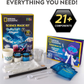 Skørter | NATIONAL GEOGRAPHIC Magical Chemistry Kit - Perform 10 Incredible Simple Tricks with Science, Create a Magic Show with White Gloves and Magic Wand