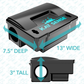 Skørter | Cat Sense Rat Bait Station Traps, Reusable Humane Rat Box Against Mice Chipmunks And Egersneller That Work, Smart Tamper-Proof Burhouse to Secure Bait Block and Pellets, Mouse Bait Station Outdoor