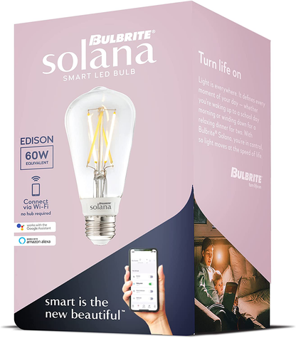 Skorter | WiFi-connected Edison filament LED smart light bulbs