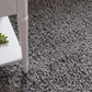 Skørter | Unique Loom Solo Solid Shag Collection Area Modern Plush Rug Lush & Soft, 3' 3" x 5' 3", Jet Black