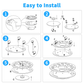Skørter | 19-piece cocktail shaker set with rotating stand, mixology bartender kit