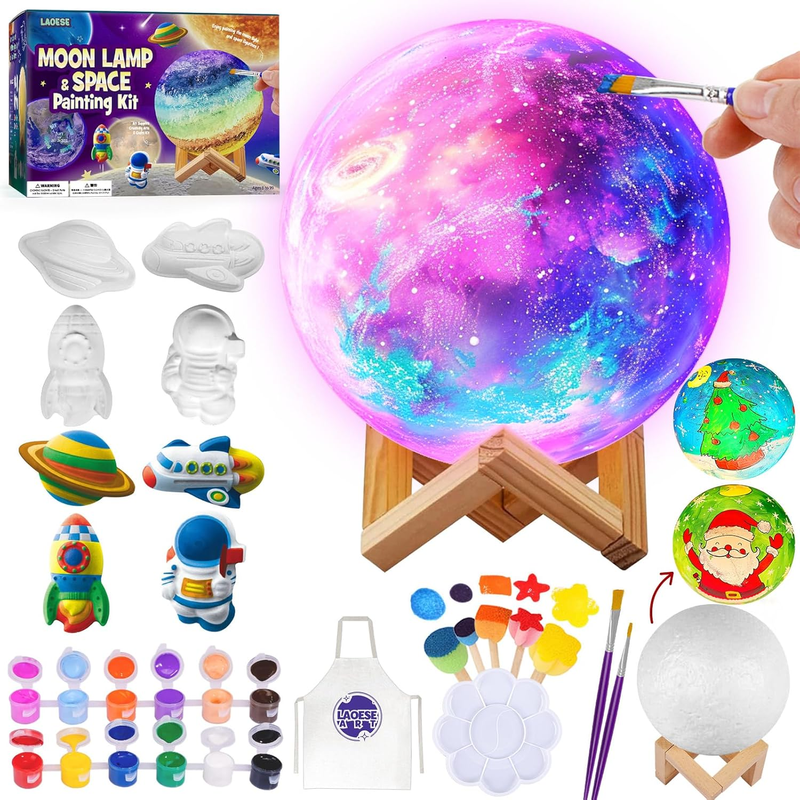 Skorter | Paint your own lamp kit - DIY 3D night light for kids