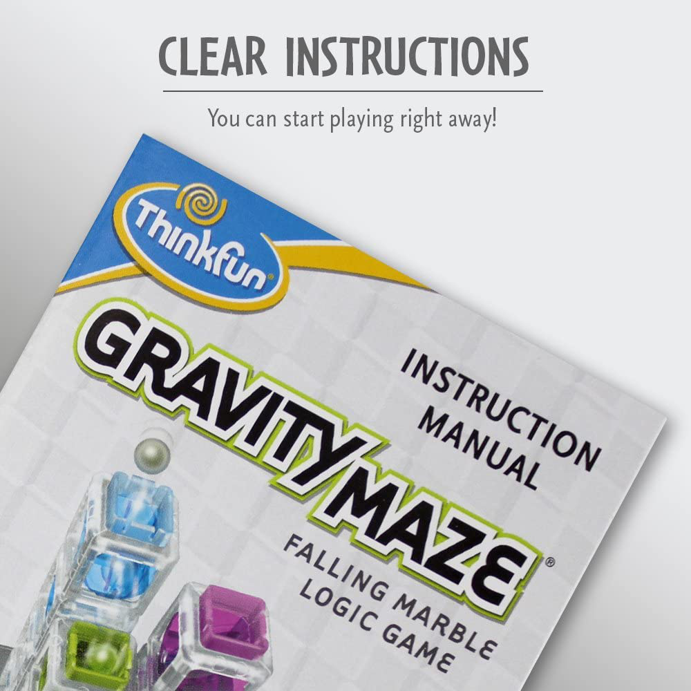 Skorter | ThinkFun Gravity Maze Marble Run Brain Game and STEM Toys for Boys and Girls Age 8 and Up – Toy of the Year Winner