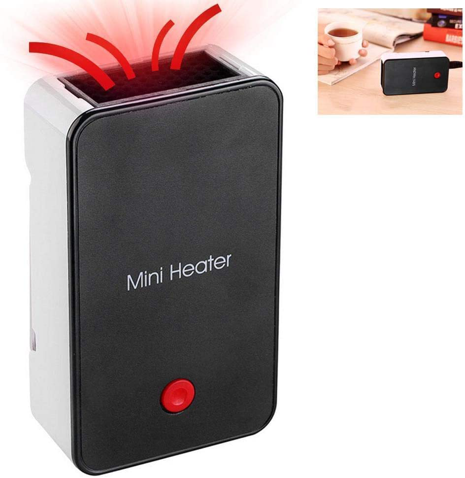 Skorter | Energy Saving Heater Mini Portable Room Office Desktop Electric Fan Heater