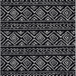 Skørter | Safavieh Tulum Collection TUL267Z Moroccan Boho Distressed Non-Shedding Stain Resistant Living Room Bedroom Rug, 2' x 5', Black / Ivory