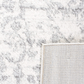 Skørter | Safavieh Madison Collection MAD603G Oriental Snowflake Medallion Distressed Non-Shedding Living Room Bedroom Area Rug, 5'3" x 5'3" Square, Silver / Ivory