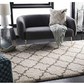 Skørter | SAFAVIEH Hudson Shag Collection SGH282L Moroccan Trellis Non-Shedding Living Room Bedroom Dining Room Hall Plus 2-inch Thickness Area Rug, 3' x 3' Square, Slate Blue / Ivory