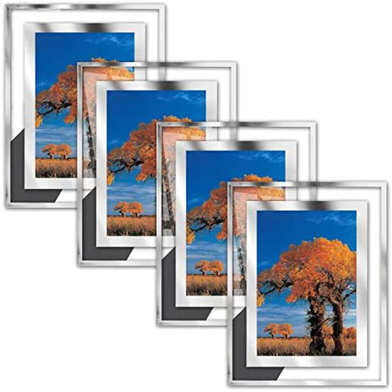 Skørter | 8.5 x 11 Certificate Document Frame Packs 4 Diploma Glass Picture Frames for Tabletop