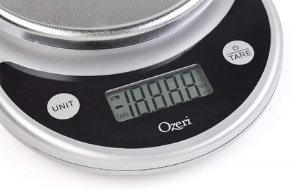 Skorter | Ozeri Pronto Digital Multifunction Kitchen and Food Scale, Compact, Lime Green