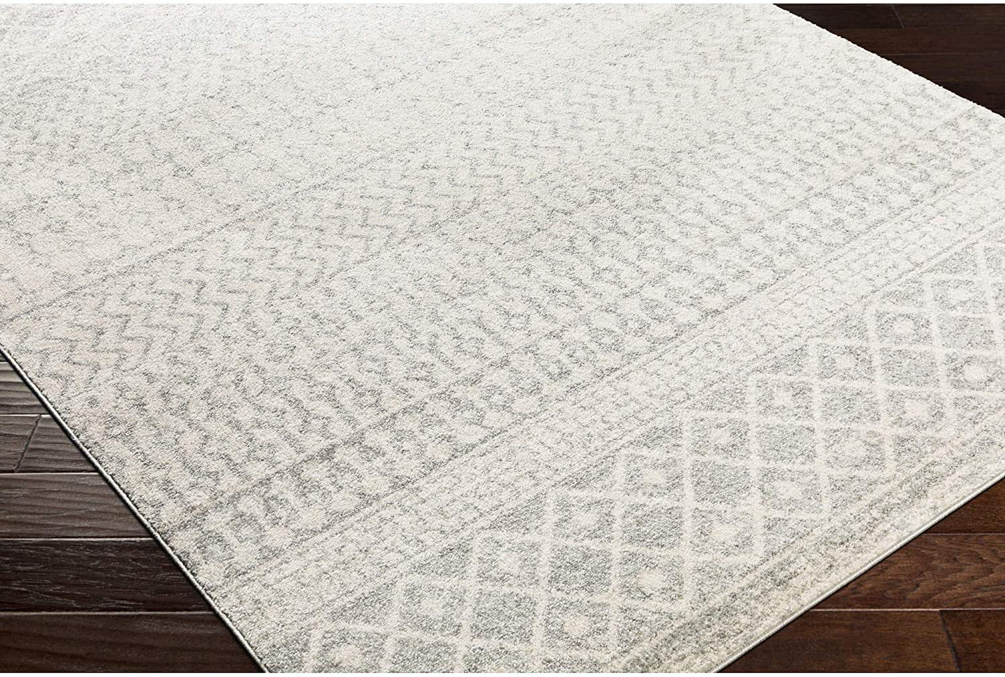 Skørter | Artistic Weavers Chester Charcoal and Ivory Bohemian/global 2 feet 7 inches x 7 feet 6 inches area rug, black