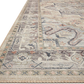 Skørter | Loloi II Hathaway Collection HTH-05 Steel / Ivory, Traditional Runner Rug, 2'-6" x 7'-6"