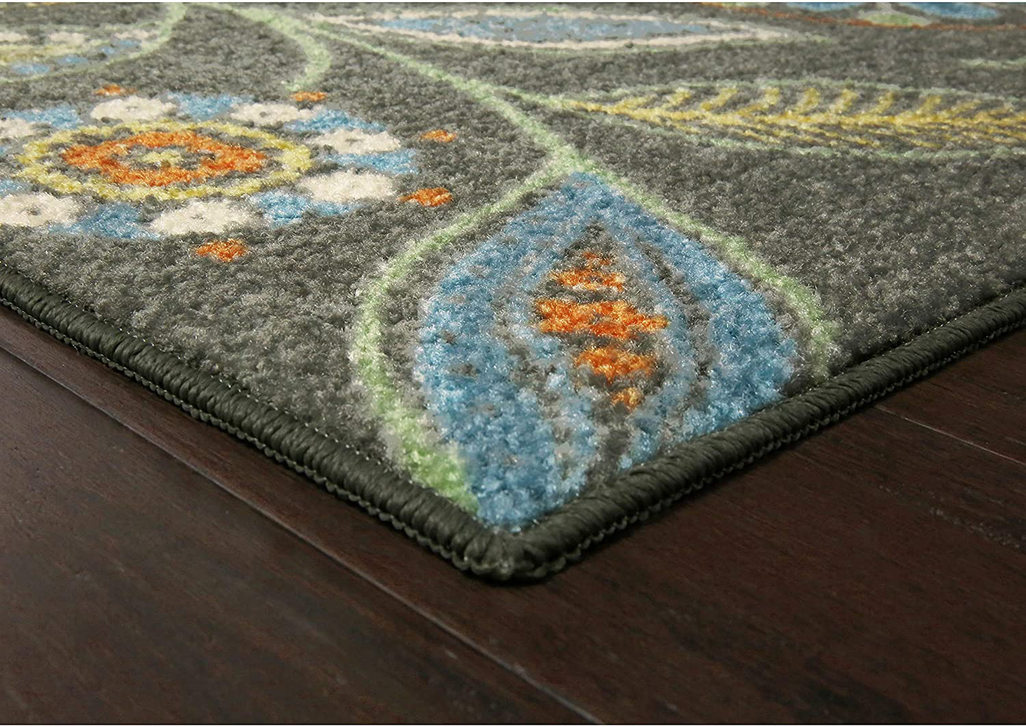 Skørter | Maples Rugs Reggie Floral Kitchen Mats Iconic Washable Living Room Rug [Made in USA], Beige, 1'8 x 2'10