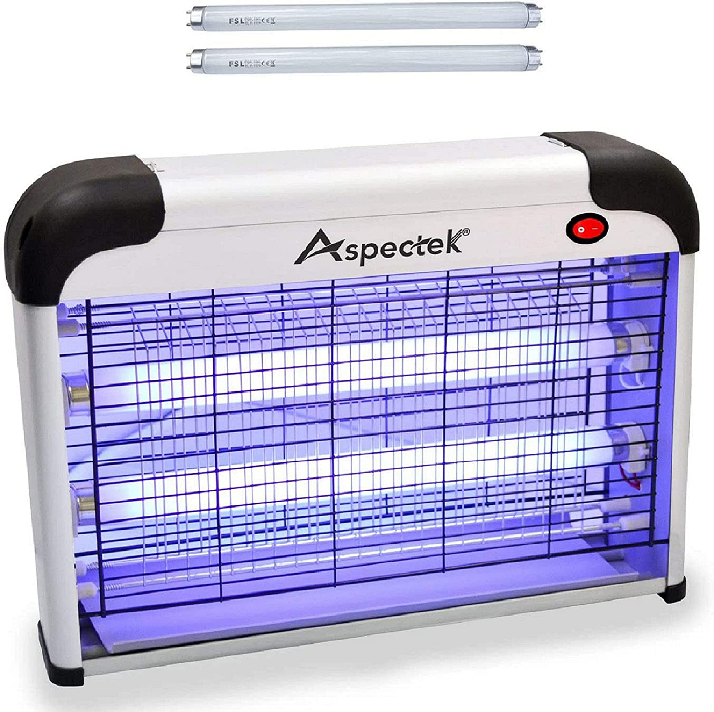 Skørter | ASPECTEK Powerful 20W Electronic Indoor Insect Killer, Insect Killers, Fly Killer, Mosquito Killer - Indoor use including free 2-pack of replacement bulbs