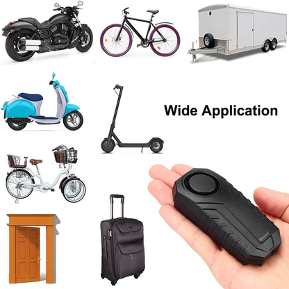 Skørter | Wireless Vibrating Motion Sensor 113dB Bike Alarm with Remote Control