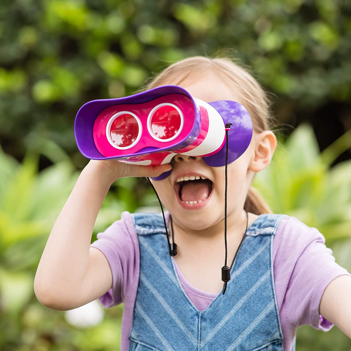 Skorter | Educational Insights GeoSafari Jr. Kidnoculars Pink: Easter Gift, Science Toys, Kids Binoculars, Perfect Outdoor Play for Preschool Science, Ages 3+