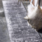 Skørter | Unique Loom Sofia Collection Area Traditional Vintage Rug, French Inspired Perfect for All Home Decor, 2' 0 x 6' 7 Runner, Dark Gray/Ivory