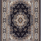 Skørter | Home Dynamix Premium Sakarya Traditional Medallion Border Rug, Porcelain, 5'2"x7'4" Rectangle