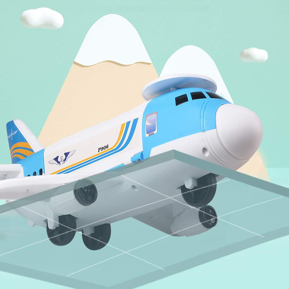 Skørter | Tuko Transport Cargo Airplane Playset for 3+ Year Old Boys and Girls (Blue)