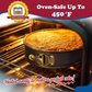 Skørter | Hiware 10 Inch Non-stick Springform Pan with Detachable Bottom / Leak-proof Cheesecake Pan with 50 Pcs Parchment Paper