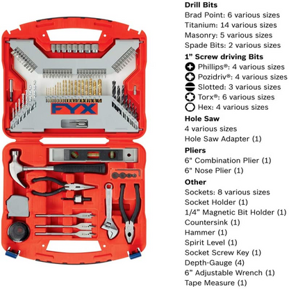 Skørter | All-in-one House Doctor Borme and Screwdriver Set With Hand Tools
