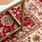 Skørter | Unique Loom Kashan Traditional Floral Rug, 4 Feet, Gray/Ivory