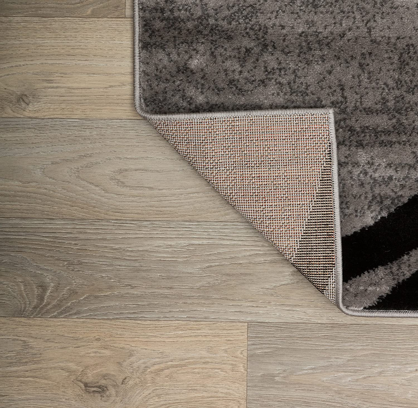 Skørter | Carpet Store Modern Wavy Circles Design Area Rug 3'3" x 5' Gray