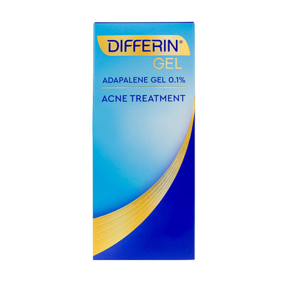 Skorter | Acne Treatment Differin Gel, 60 Days Supply, Retinoid Spot Treatment for Face with 0.1% Adapalene, Gentle Skin Care for Acne-Prone Sensitive Skin, 15g Tube (Pack of 2)