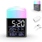 Skørter | Digital Sunrise Alarm Clock - 9 Color Night Light