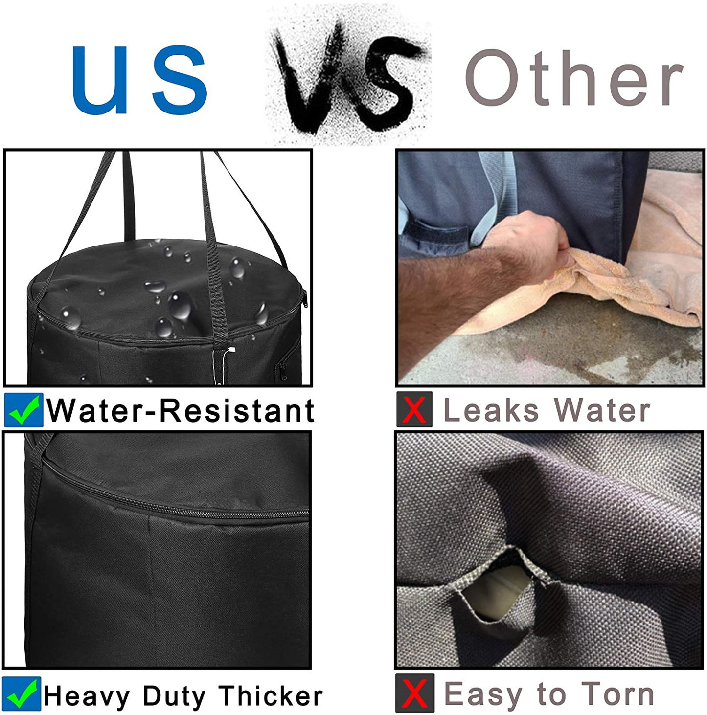 Skorter | Carrying bag for Outland Firebowl 823 Outdoor Portable Propane Fireplace Carrying Bag for Firebowl 870 Waterproof 19 Inch Gas Fireplace Carrying Bag for Outland Fire Bowl 893