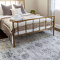 Skørter | Unique Loom Sofia Collection Area Traditional Vintage Rug, French Inspired Perfect for All Home Décor, 2' 0 x 9' 10 Runner, Ivory/Brown