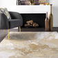 Skørter | nuLOOM Cyn Abstract Runner Rug, 2' 8" x 8', Silver