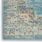 Skørter | Nourison Passion 4' x 6' Ivory Light Blue Rug, 3'9" x 5'9", 5 Feet