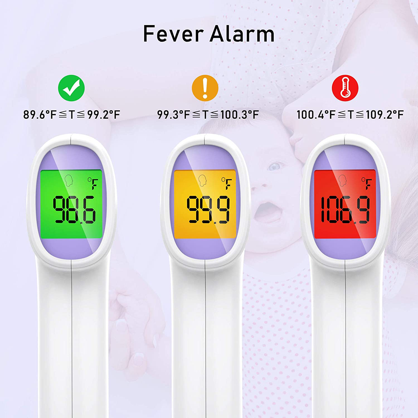 Skorter | Contactless Thermometer for Adults, Forehead Thermometer and Object Thermometer 2 in 1 Dual-Mode Thermometer with Fast Accurate Results