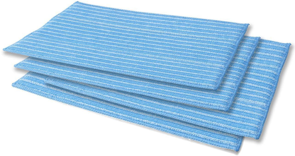 Skorter | Haan RMF-4X Ultra-Clean Pads, Ultra-Microfiber Steam Cleaning Pads for All FS, SI and MS Series Steam Cleaners; 4 Pack