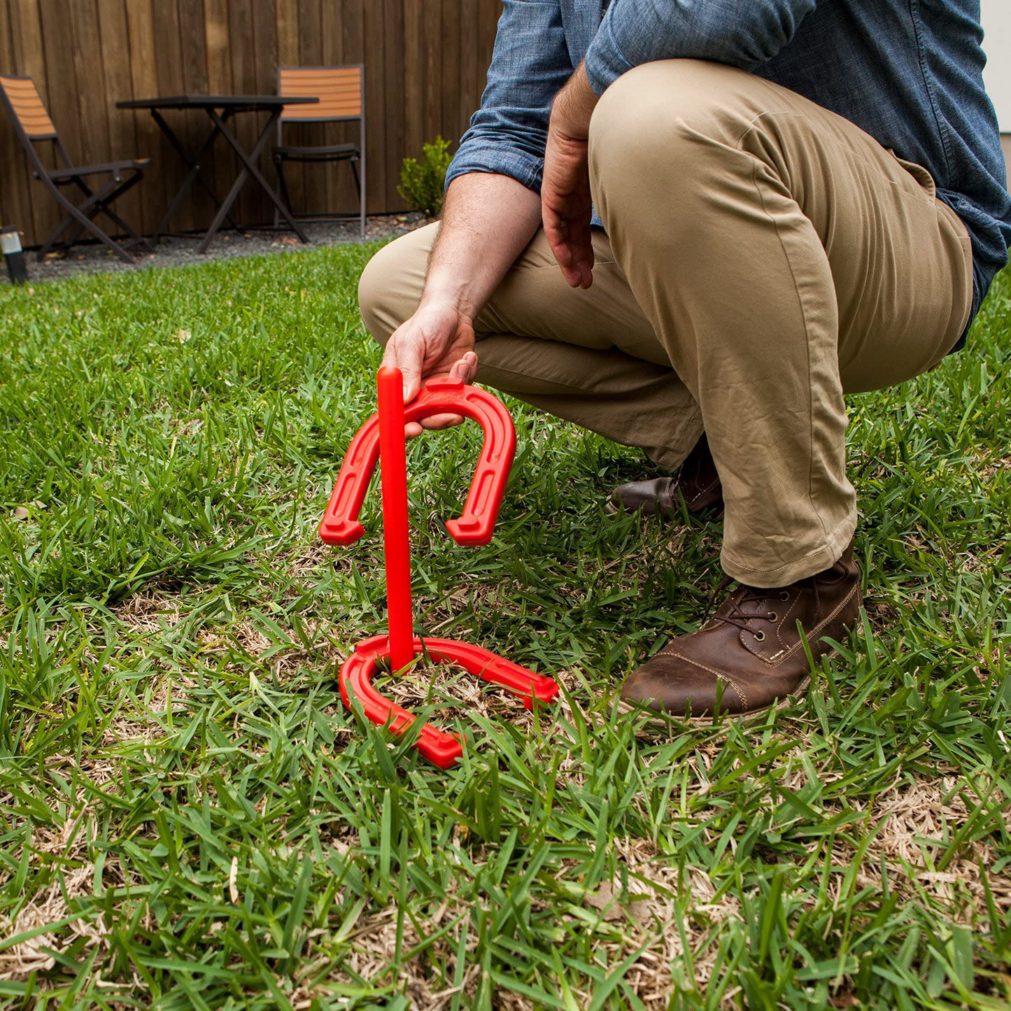 Skørter | Champion Sports Indoor/Outdoor Horseshoe Set
