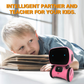 Skørter | 98K Kids Robot Toy, Smart Talking Robots Intelligent Partner and Teacher with Voice Control and Touch Sensor, Singing, Dancing, Repeating, Gift for Boys and Girls from 3 years and up