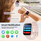 Skørter | Women's Smart Watch, 1.83 inch, IP67 Waterproof Outdoor Workout Tracker with AI