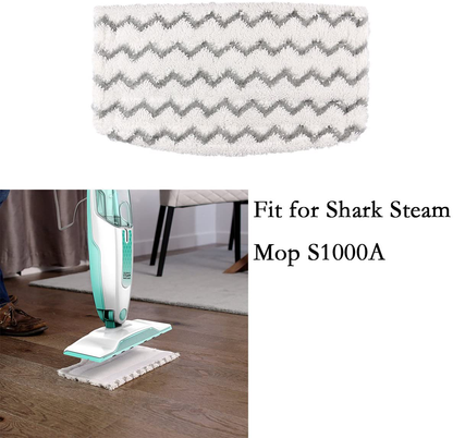 Skorter | Aunifun 5 Pack Steam Mop Pads Replacement for Shark Steam Mop Hard Floor Cleaning Solution S1000A Shark Vacuum S1000A S1000C S1000WM S1001C