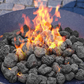 Skørter | Skyflame 10LB Natural Lava Stones for Fireplaces, Fire Pits, Stoves, Garden Landscape Decoration, Indoor and Outdoor Use, 3"-5" Sizes, Red