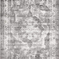 Skørter | Unique Loom Sofia Collection Area Traditional Vintage Rug, French Inspired Perfect for All Home Decor, 2' 0 x 9' 10 Runner, Black/Gray