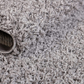 Skørter | Unique Loom Solo Solid Shag Collection Area Modern Plush Rug Luxurious & Soft, 5', Graphite Gray