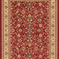 Skørter | Unique Loom Kashan Traditional Floral Rug, 4 Feet, Gray/Ivory