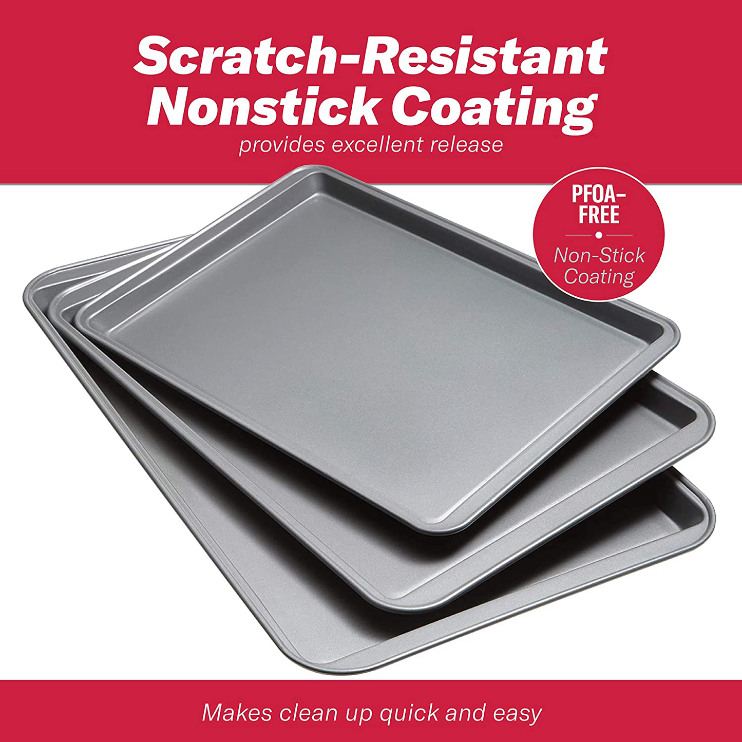 Skørter | Goodcook Baking Tray, 33 cm x 23 cm, Dark Gray