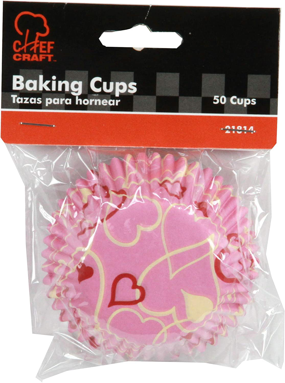 Skørter | Chef Craft Christmas Holiday Muffin Cups Set, 50 pcs, Green/red/white