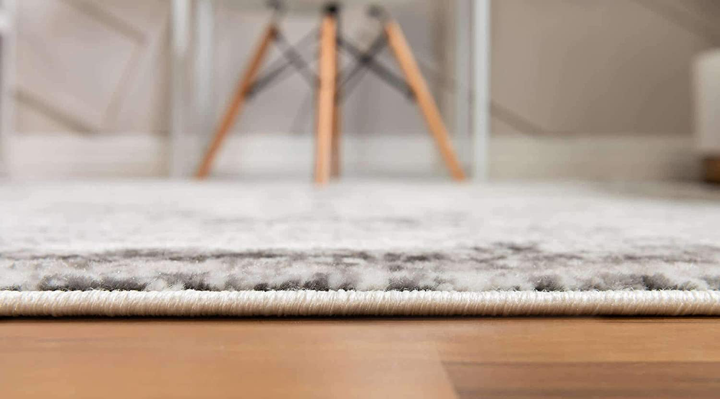 Skørter | Unique Loom Sofia Collection Area Traditional Vintage Rug, French Inspired Perfect for All Home Décor, 2' 0 x 9' 10 Runner, Ivory/Brown