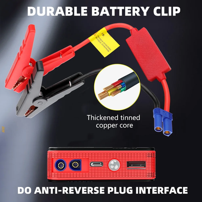 Skorter | Car Start Assistance Battery Booster Power Pack, 300A Sharp 20000Mah Battery with LED Light