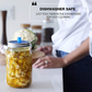 Skørter | Masontops Pickle Pipes - Waterless Airlock Fermentation Lids - Regular Mouth Mason Jar Fermenter Caps - Premium Silicone