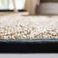 Skørter | Safavieh Natural Fiber Collection NF114X Border Basketweave Seagrass Accent Rug, 2' x 3', Gold